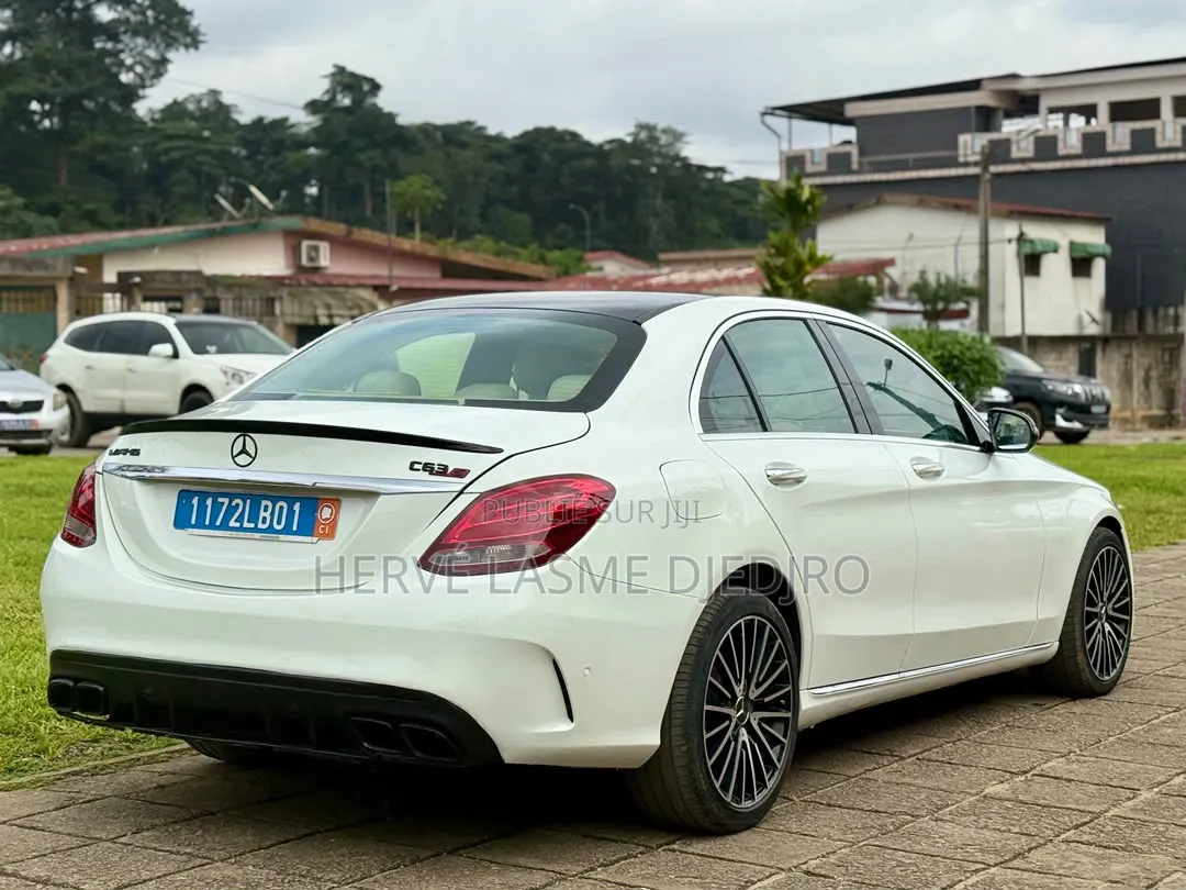 Mercedes-Benz C63 2016 Blanc
