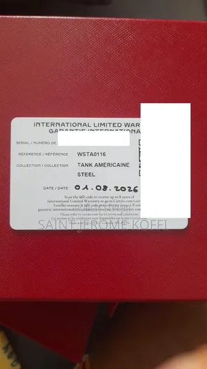 Cartier Tank Américaine WSTA0116 - Boîte + Carte Garantie