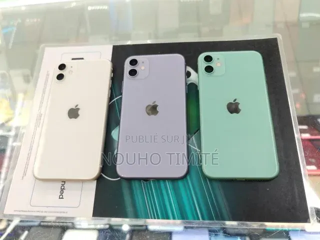 Nouveau Apple iPhone 11 128 GB Noir