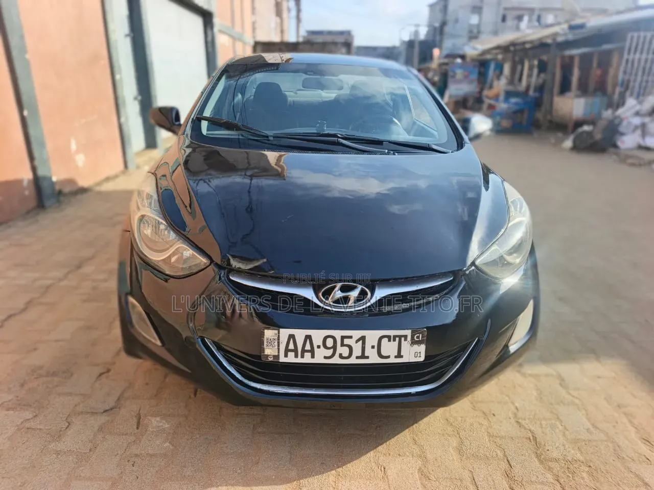 Hyundai Elantra Limited 2011 Noir