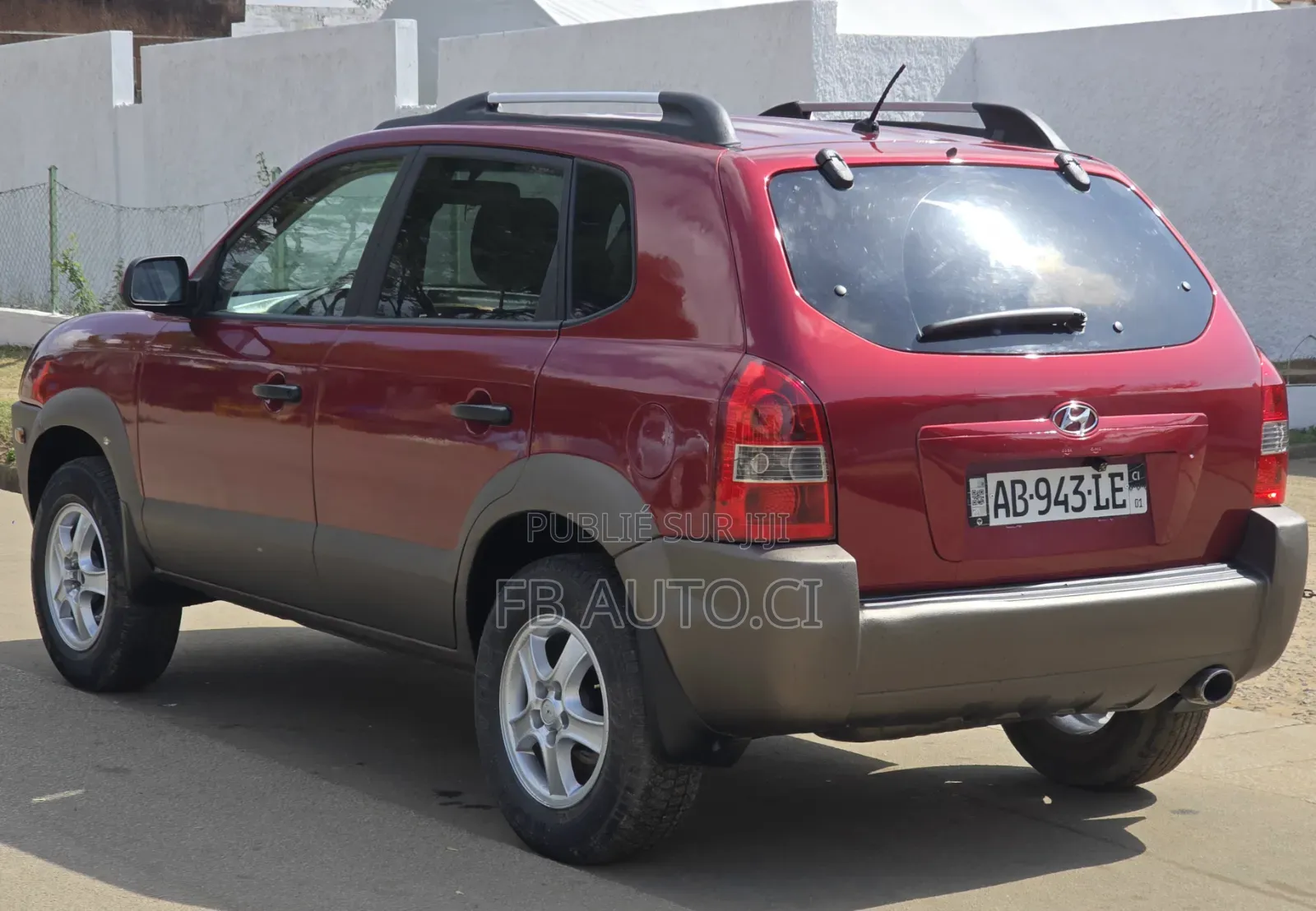 Hyundai Tucson 2006 Rouge