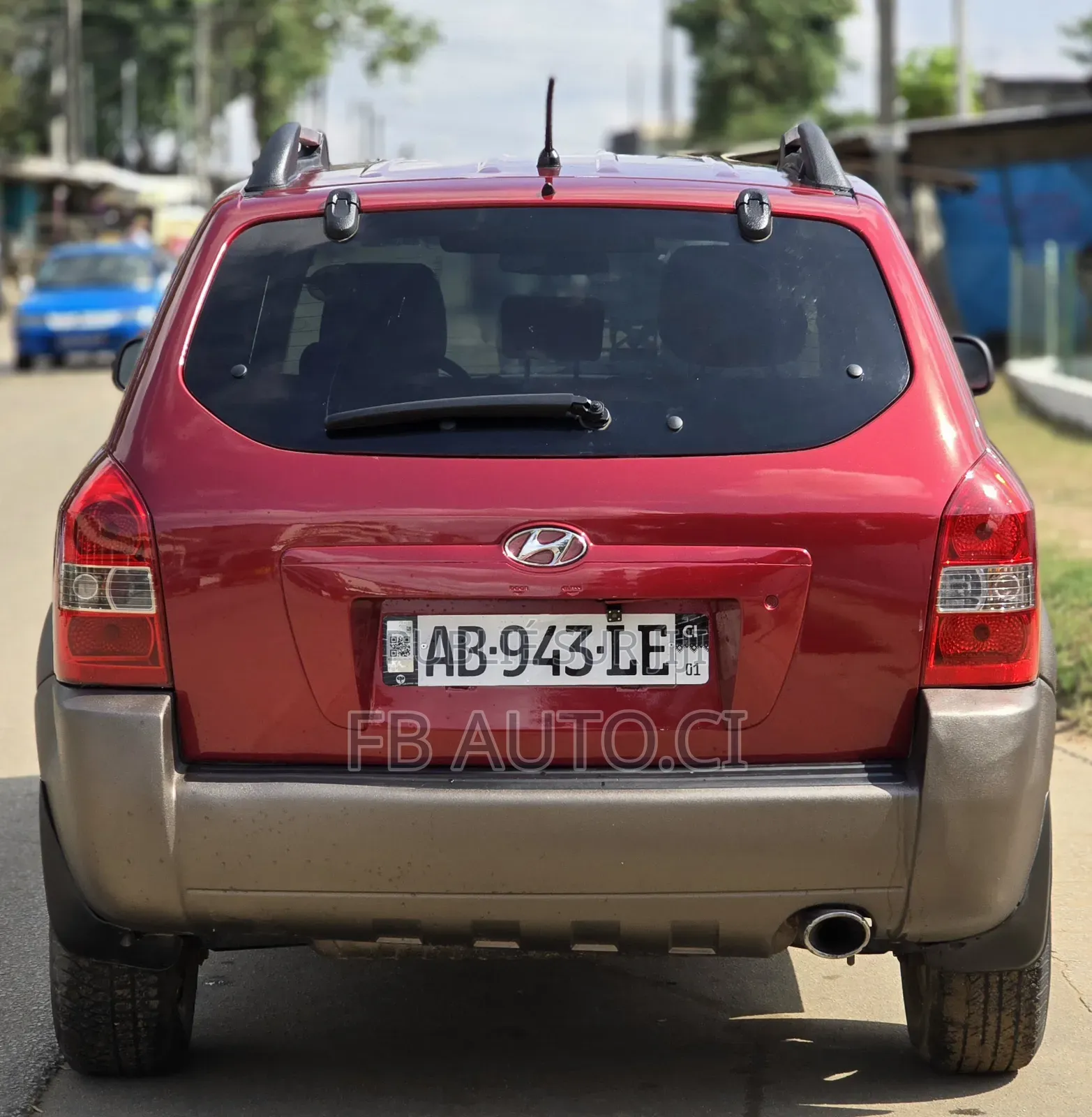 Hyundai Tucson 2006 Rouge