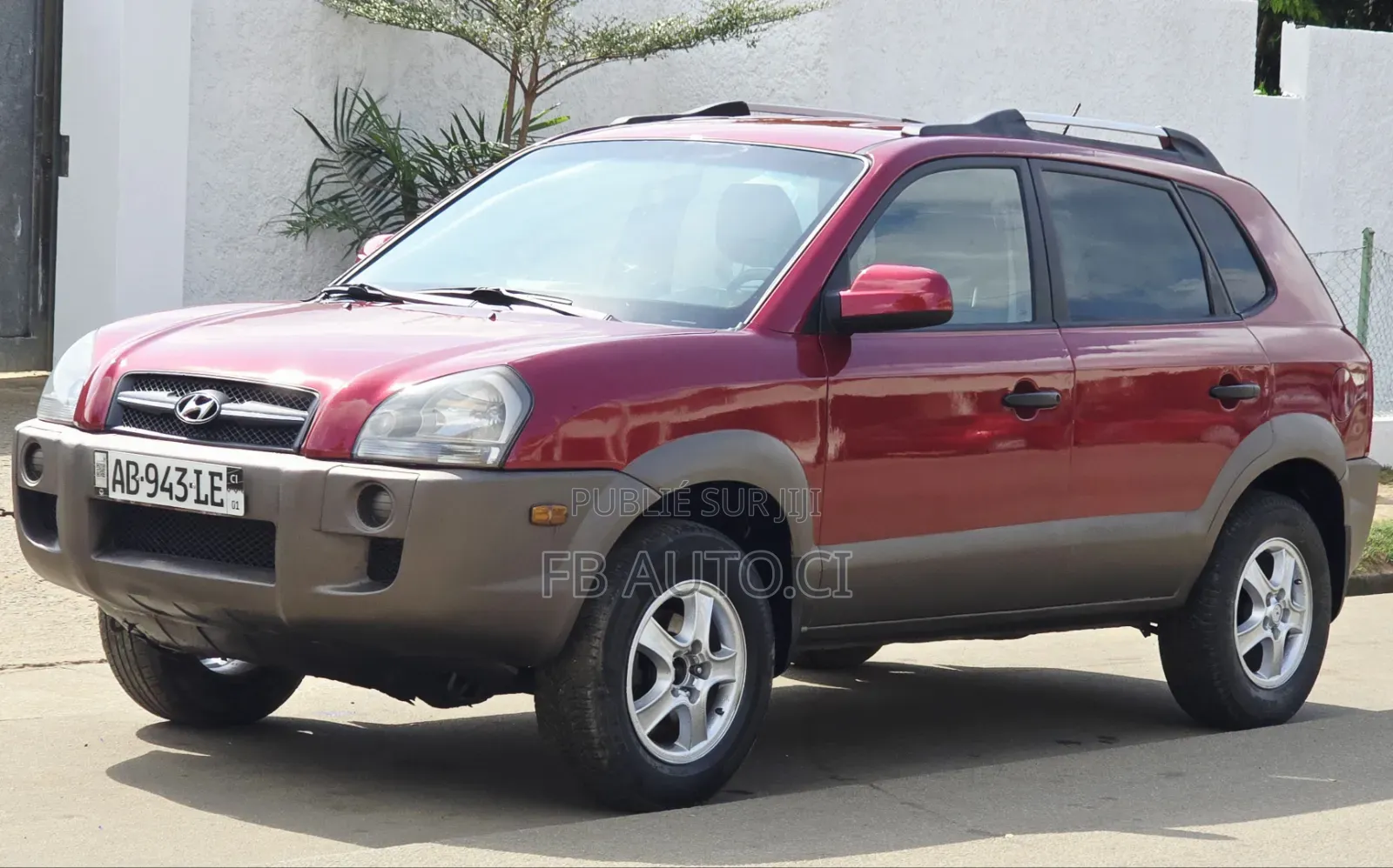 Hyundai Tucson 2006 Rouge