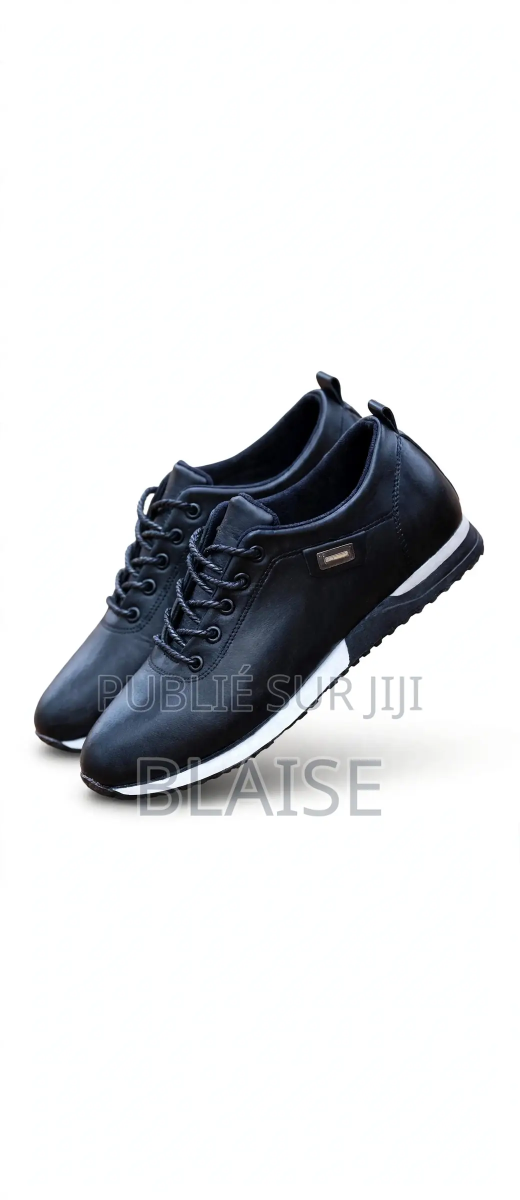 Chaussure Homme Casual Class Noir - Cuir PU - Confort Premium