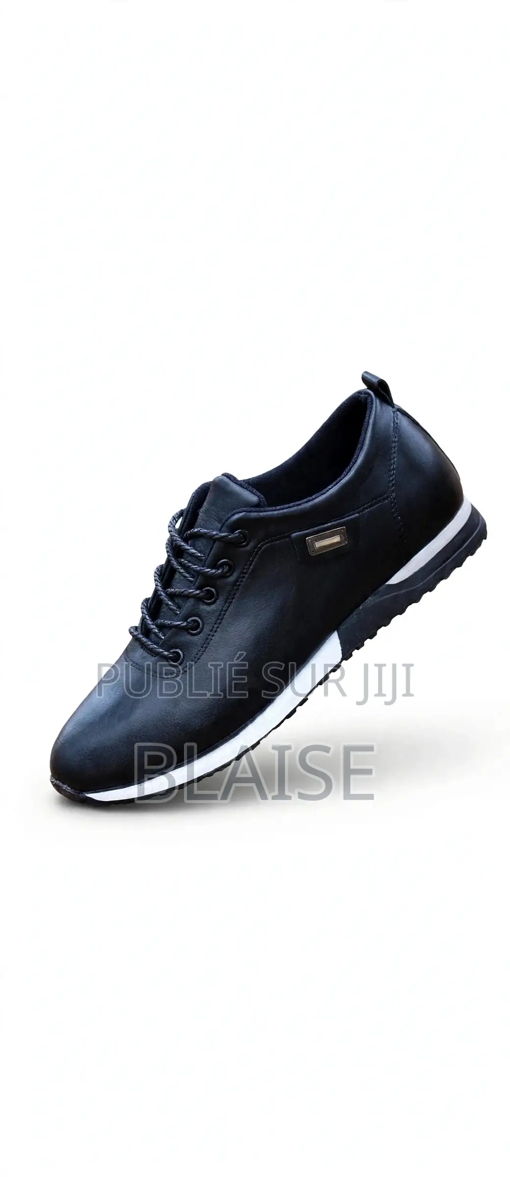 Chaussure Homme Casual Class Noir - Cuir PU - Confort Premium