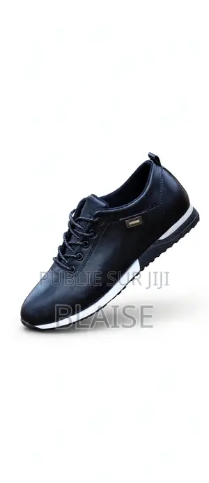 Chaussure Homme Casual Class Noir - Cuir PU - Confort Premium