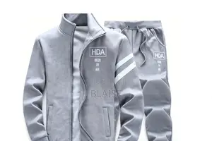 Survêtement HDA Sport Homme Gris - 9000F PROMO Au Lieu De 16000F