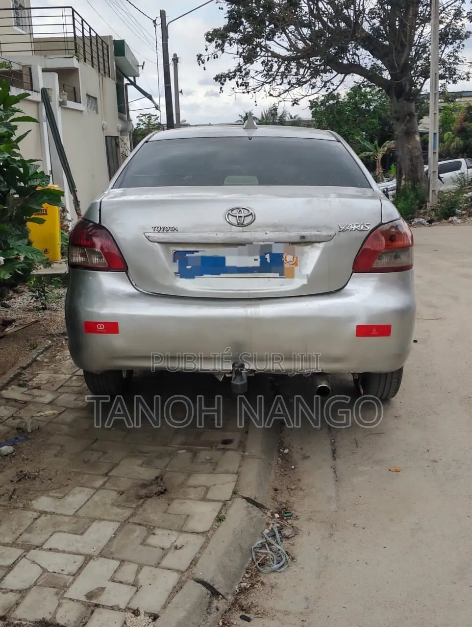 Toyota Yaris 2014 Argenté