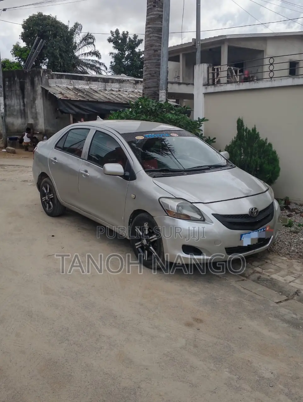 Toyota Yaris 2014 Argenté