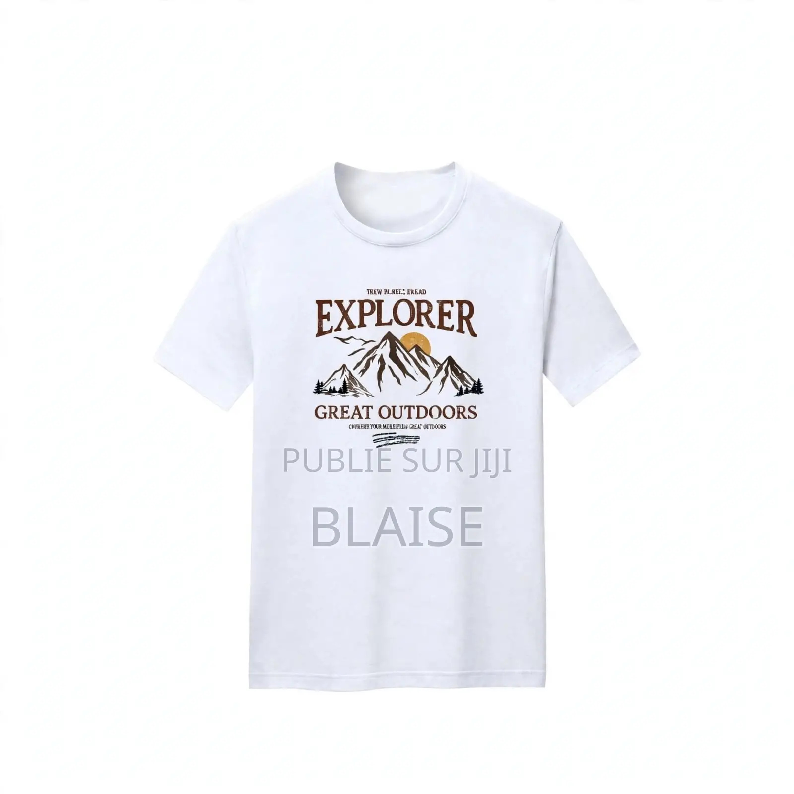 Lot 3 T-Shirts Homme - This Is Me + Explorer + Travel