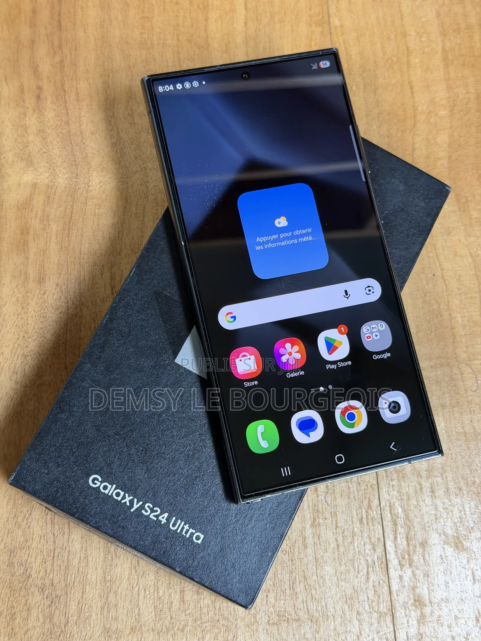 Samsung Galaxy S24 Ultra 256 GB Noir