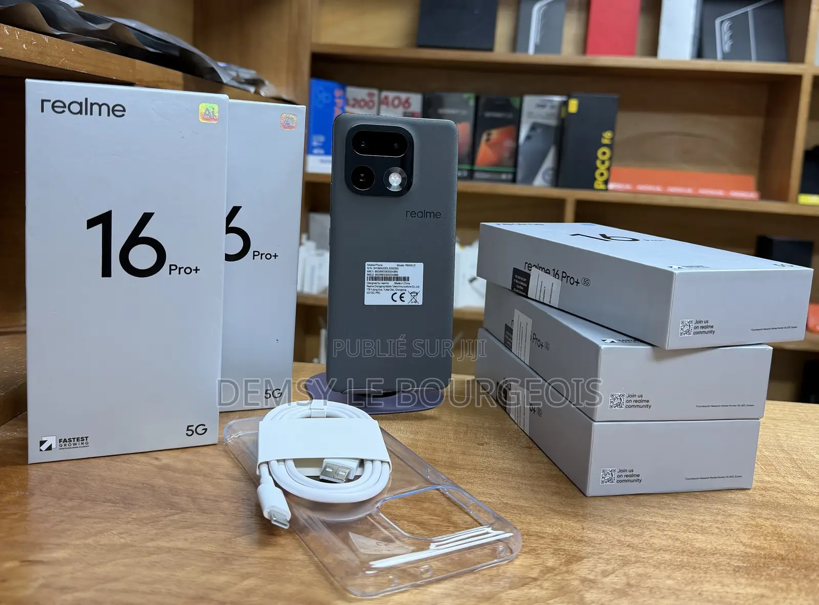 Nouveau Realme 16 Pro+ 256 GB Gris