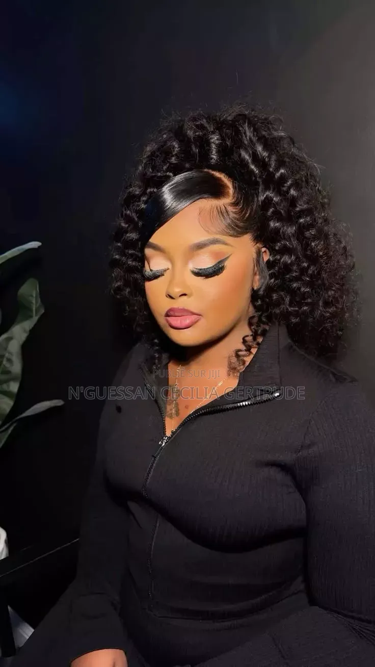 Blinde Haire, Synthétique, Frontal Normal, Pixi