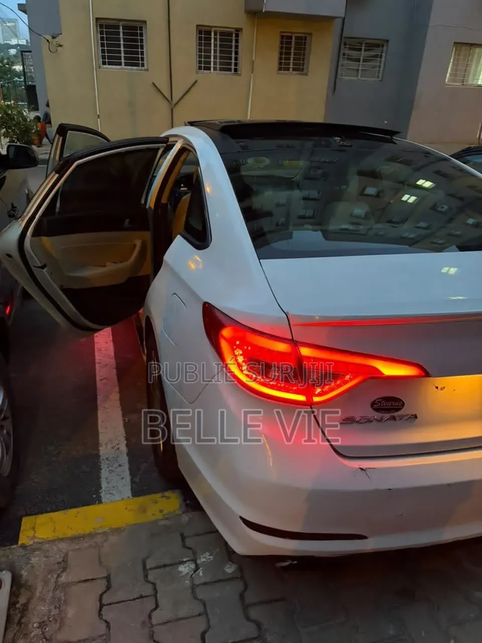 Hyundai Sonata 2018 Blanc