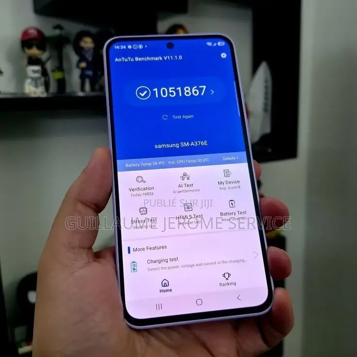 Nouveau Samsung Galaxy A37 256 GB Violet