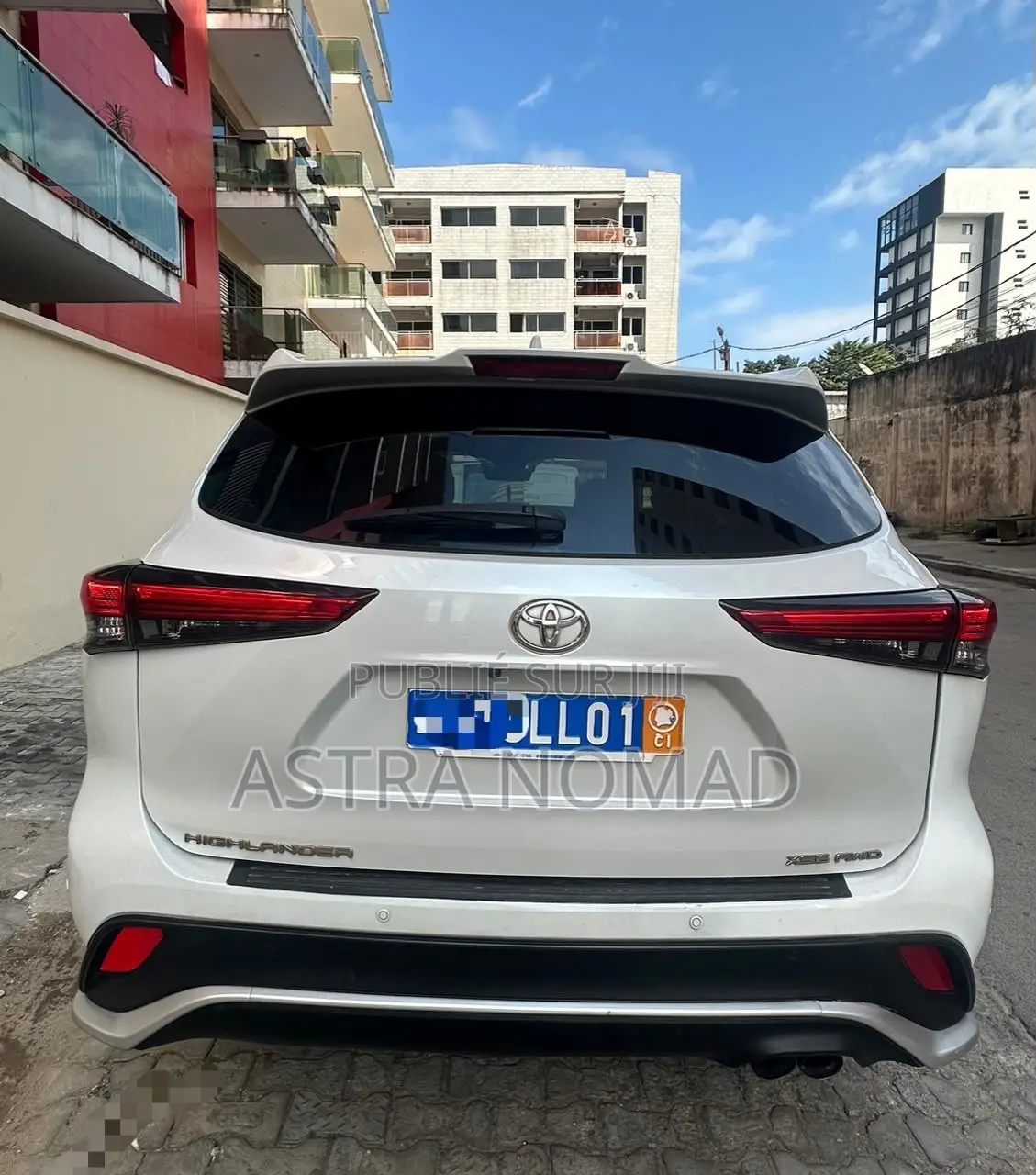Toyota Highlander 2023 Blanc