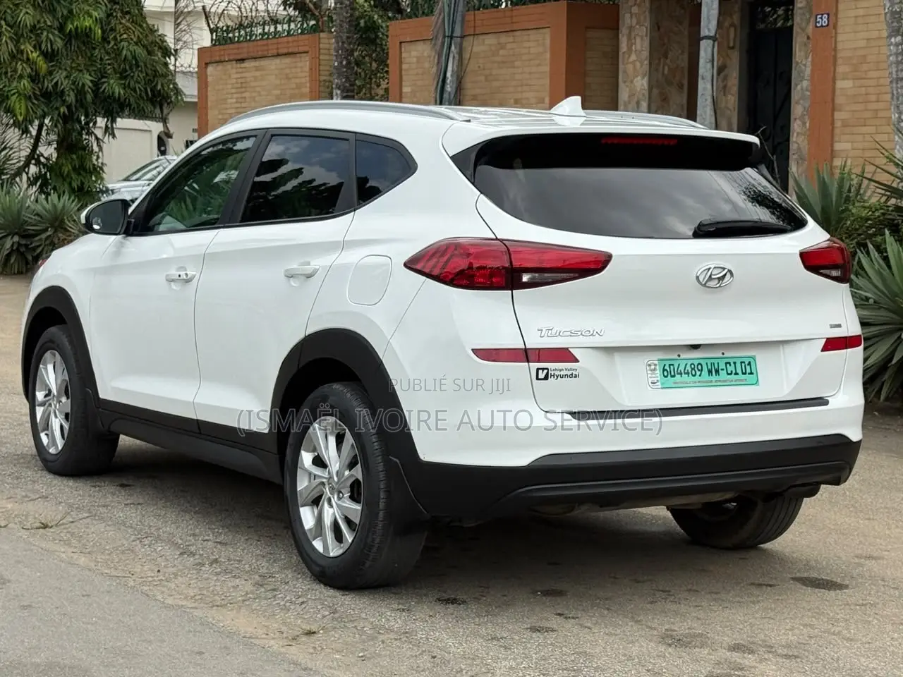 Hyundai Tucson 2021 Blanc