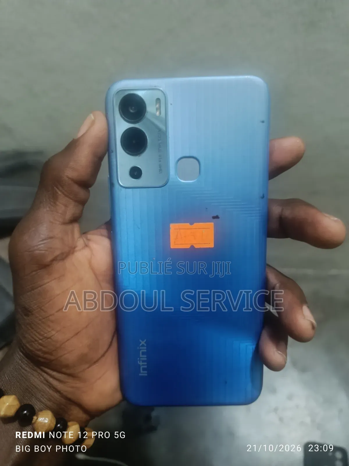 Infinix Hot 12i 64 GB Bleu