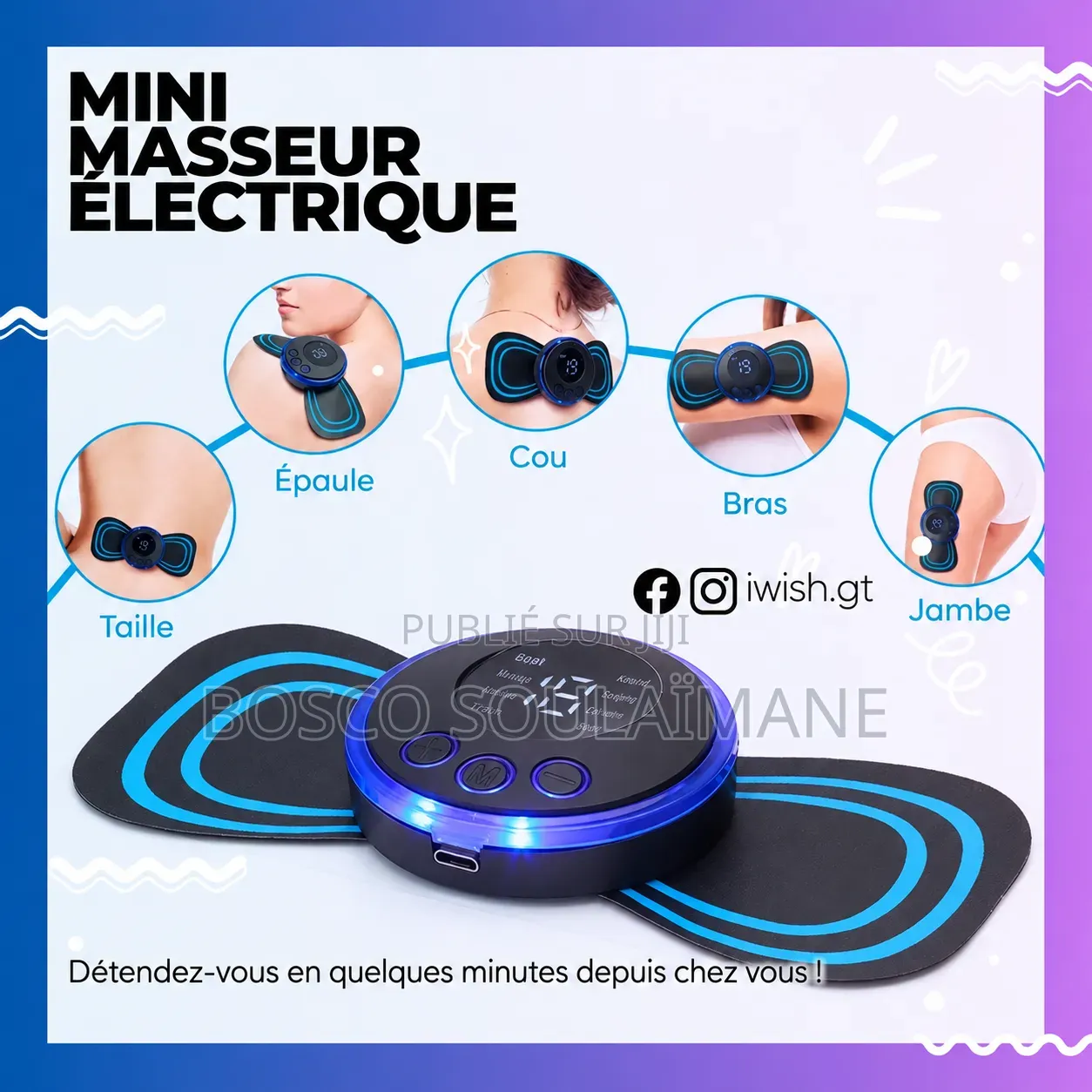 Mini Masseur Électrique
