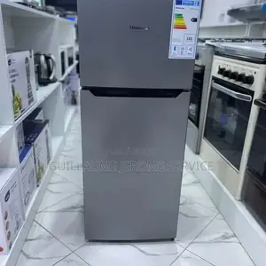 Hisense Réfrigérateur Double Porte – Top Freezer Argent