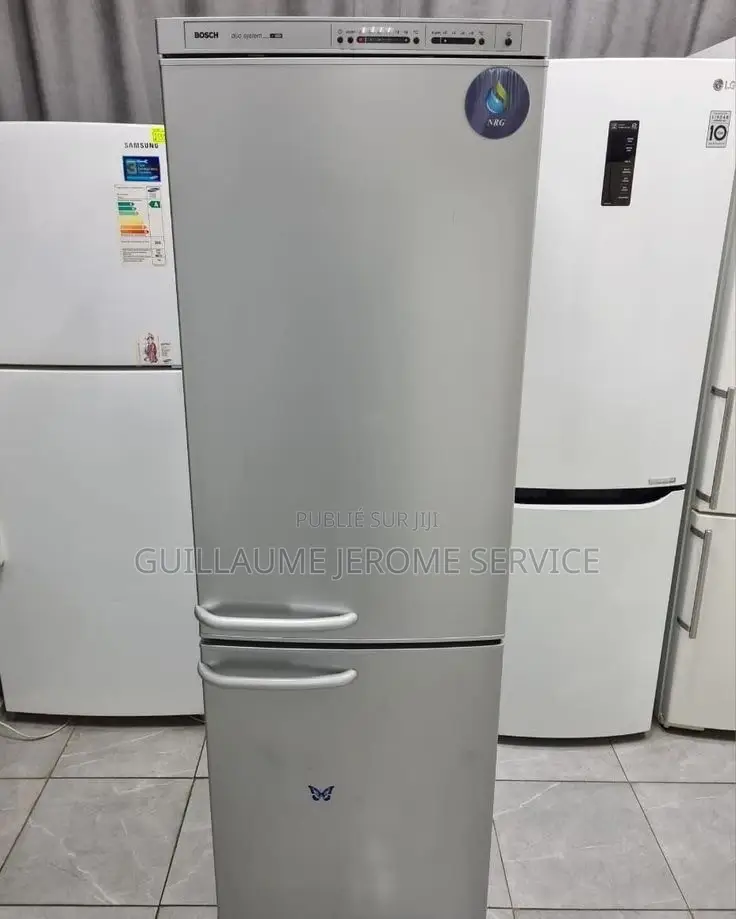 BOSCH Duo System – Combi Bottom Freezer Argent