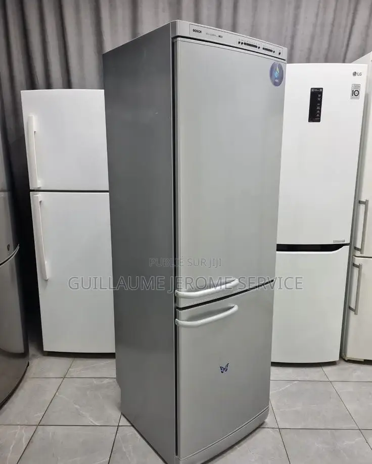BOSCH Duo System – Combi Bottom Freezer Argent