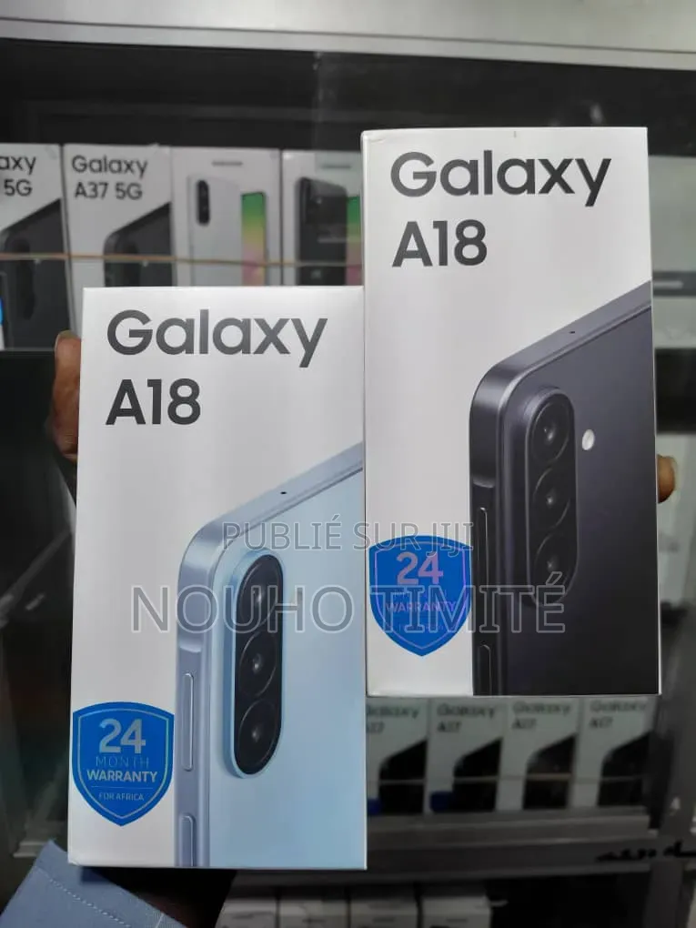 Nouveau Samsung Galaxy A18 128 GB Noir