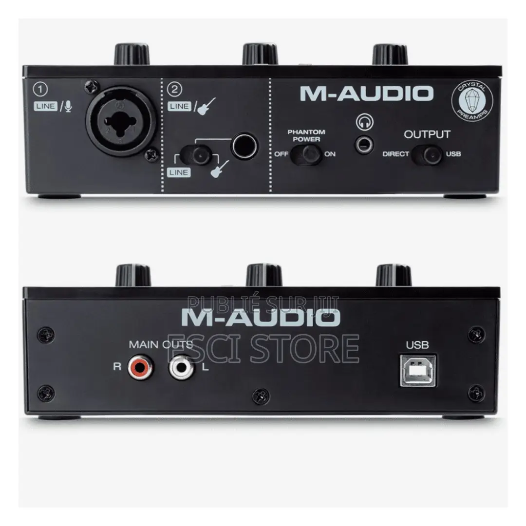 Carte Son M-Audio M-Track Solo (Neuve Scellee)