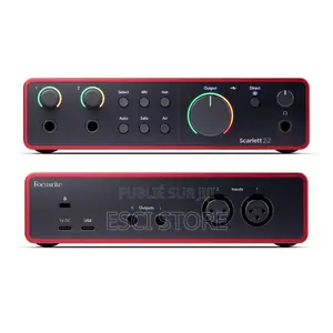 Carte Son Focusrite Scarlett 2i2 4e Generation (Neuve)
