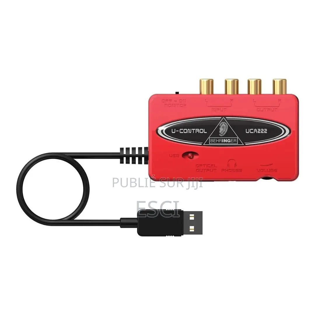 Carte Son Behringer Uca222
