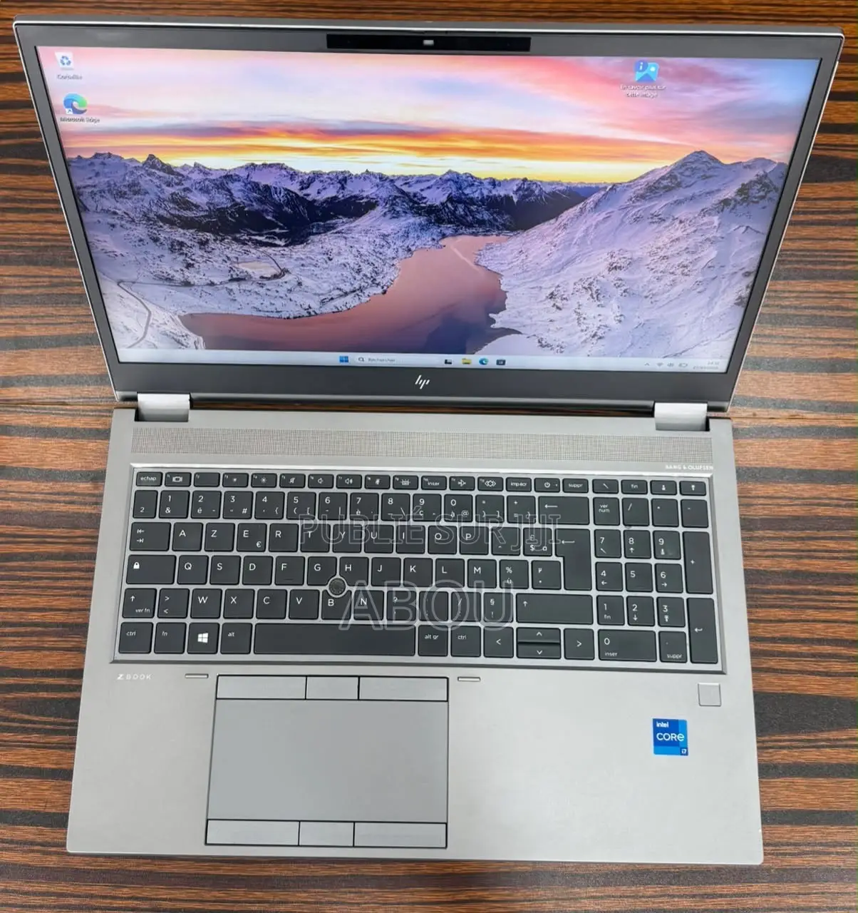 Ordinateur portable HP ZBook Fury 15 G8 32GB Intel Core i7 SSD 512GB