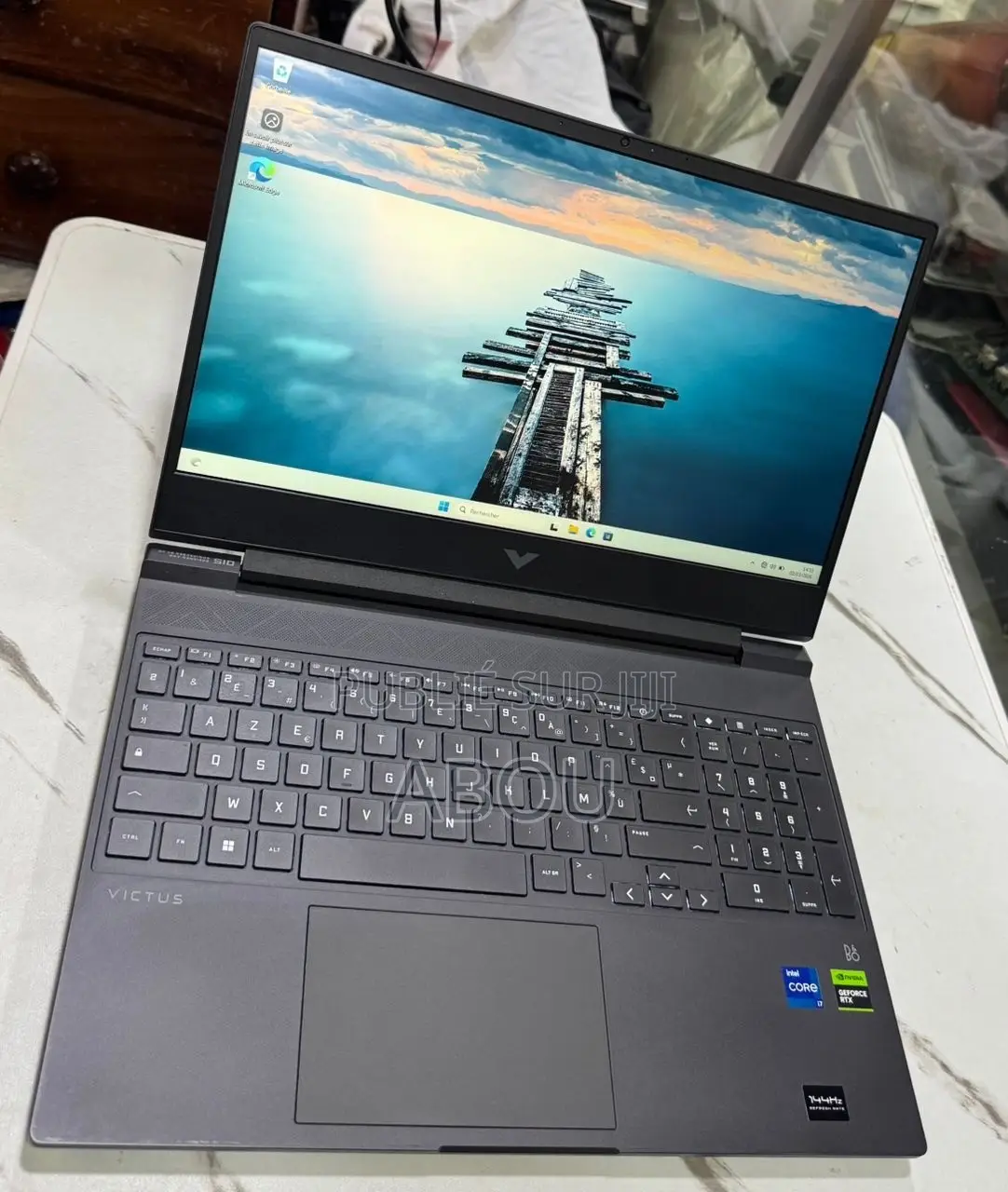 Ordinateur portable HP Victus 15 16GB Intel Core i7 SSD 512GB