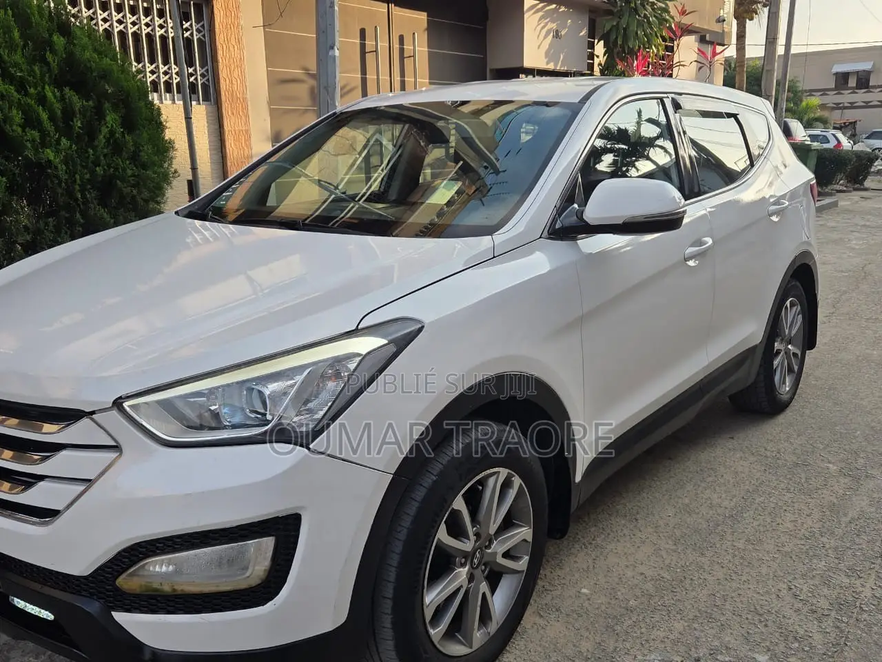 Hyundai Santa Fe 2014 Blanc