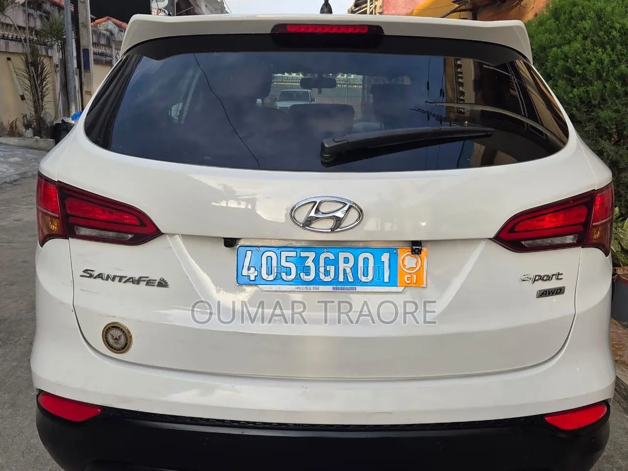 Hyundai Santa Fe 2014 Blanc