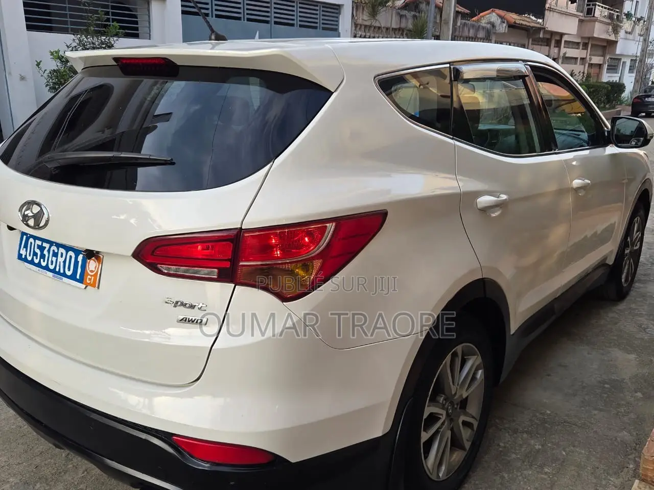 Hyundai Santa Fe 2014 Blanc