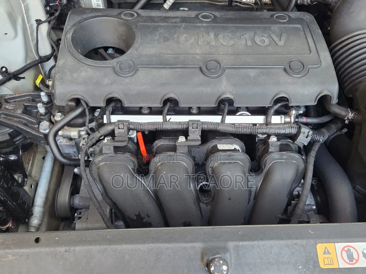 Hyundai Santa Fe 2014 Blanc