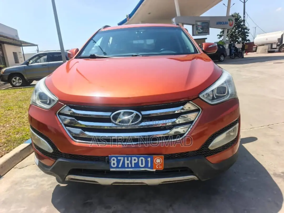 Hyundai Santa Fe 2017 Orange