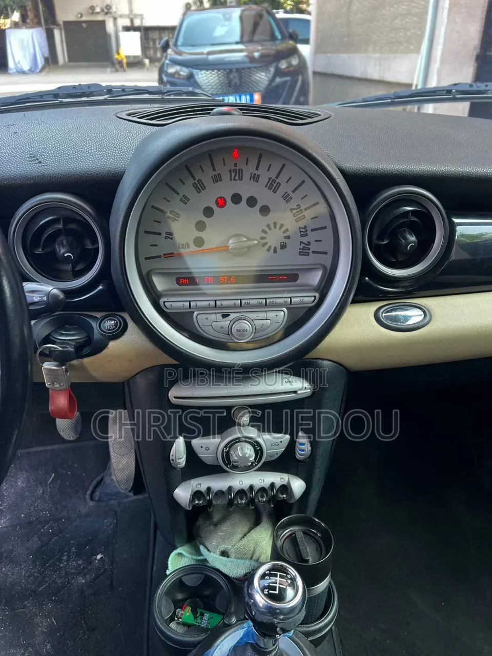 Mini Cooper 2008 Bleu