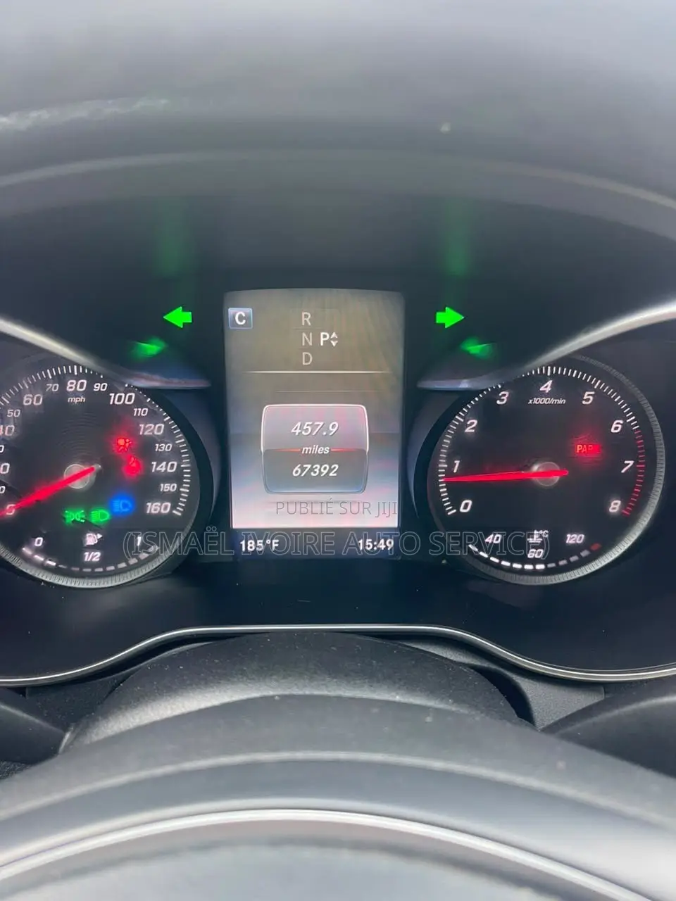Mercedes-Benz C300 2017 Rouge