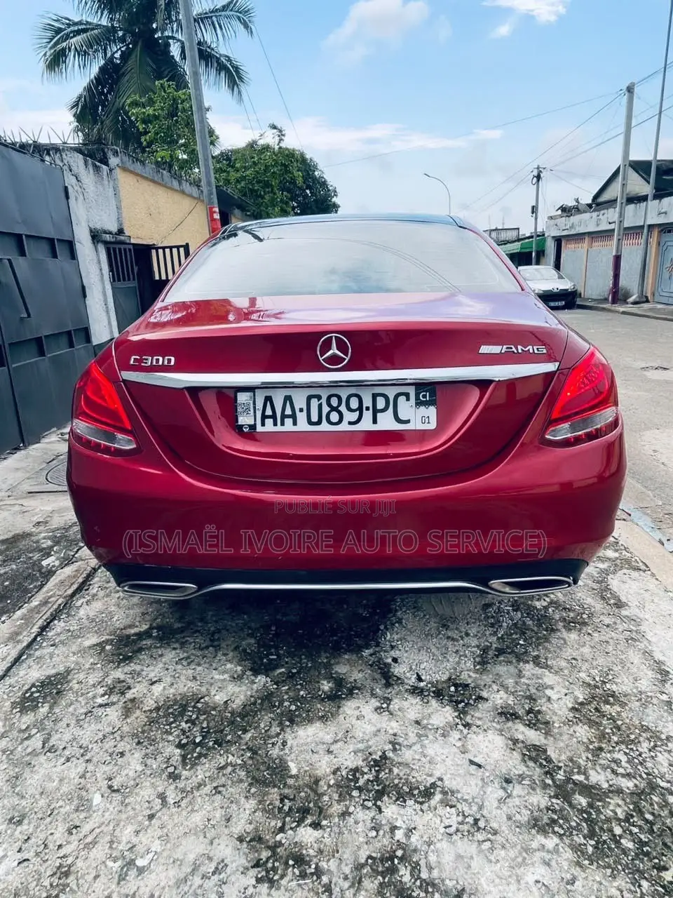 Mercedes-Benz C300 2017 Rouge