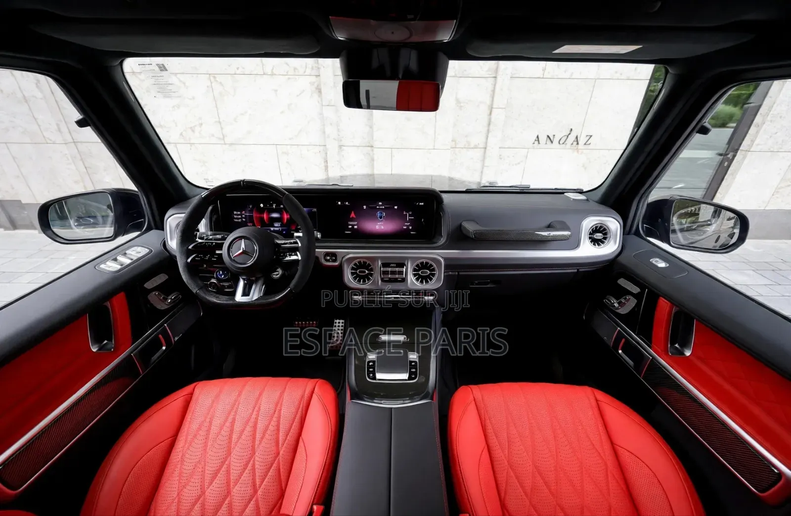 Nouveau Mercedes-Benz G-Class G63 AMG Brabus G700 2025 Noir