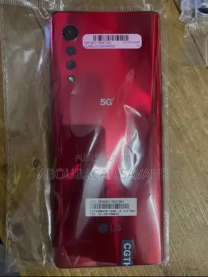 New LG Velvet 5G 128 GB Rouge
