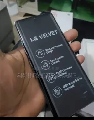 New LG Velvet 5G 128 GB Rouge