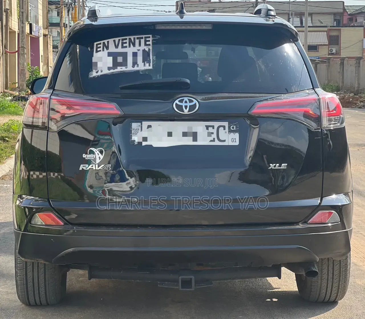 Toyota RAV4 XLE 4dr SUV AWD (2.5L 4cyl 6A) 2018 Noir