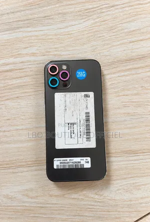Apple iPhone 12 Pro 256 GB Noir