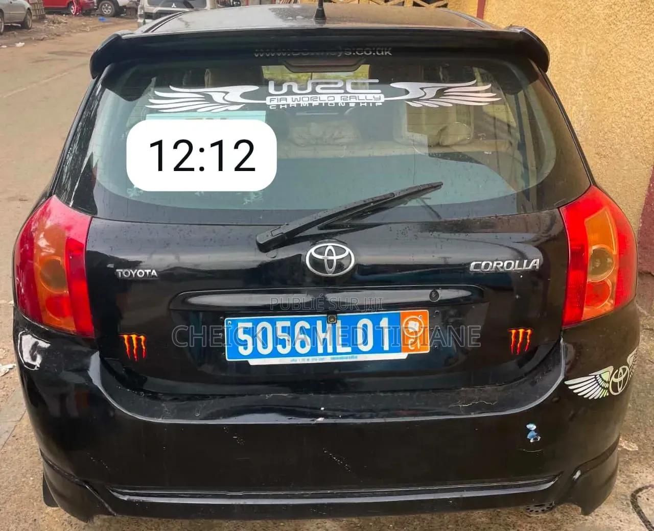 Toyota Corolla 2004 Noir