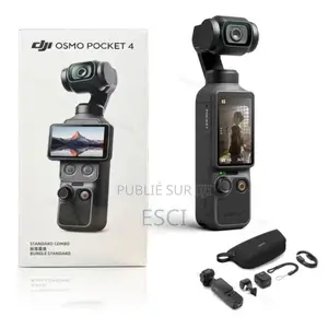 Caméra Vlog De Poche Dji Osmo Pocket 4 Bundle Standard