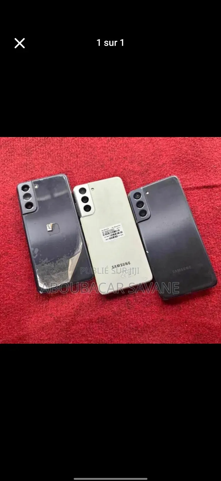 New Samsung Galaxy S21 5G 128 GB Blanc