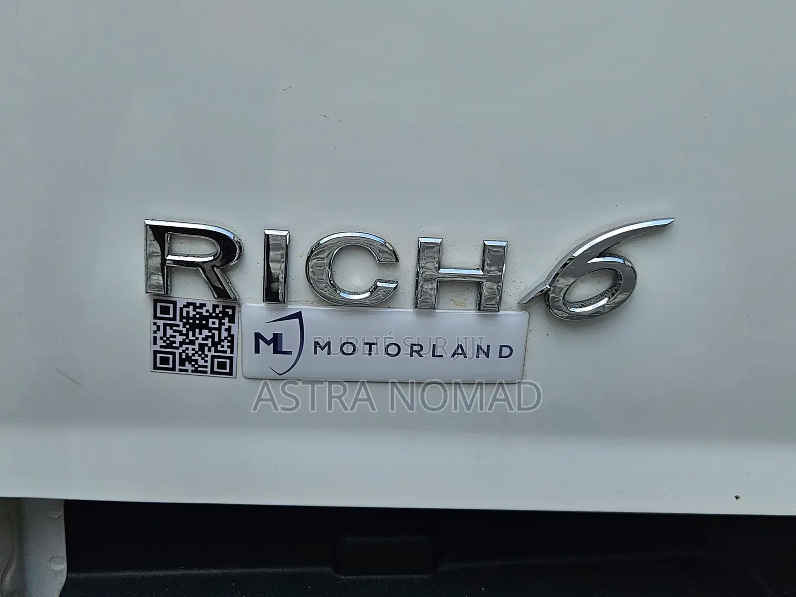 Dongfeng Rich 6 2026 Blanc