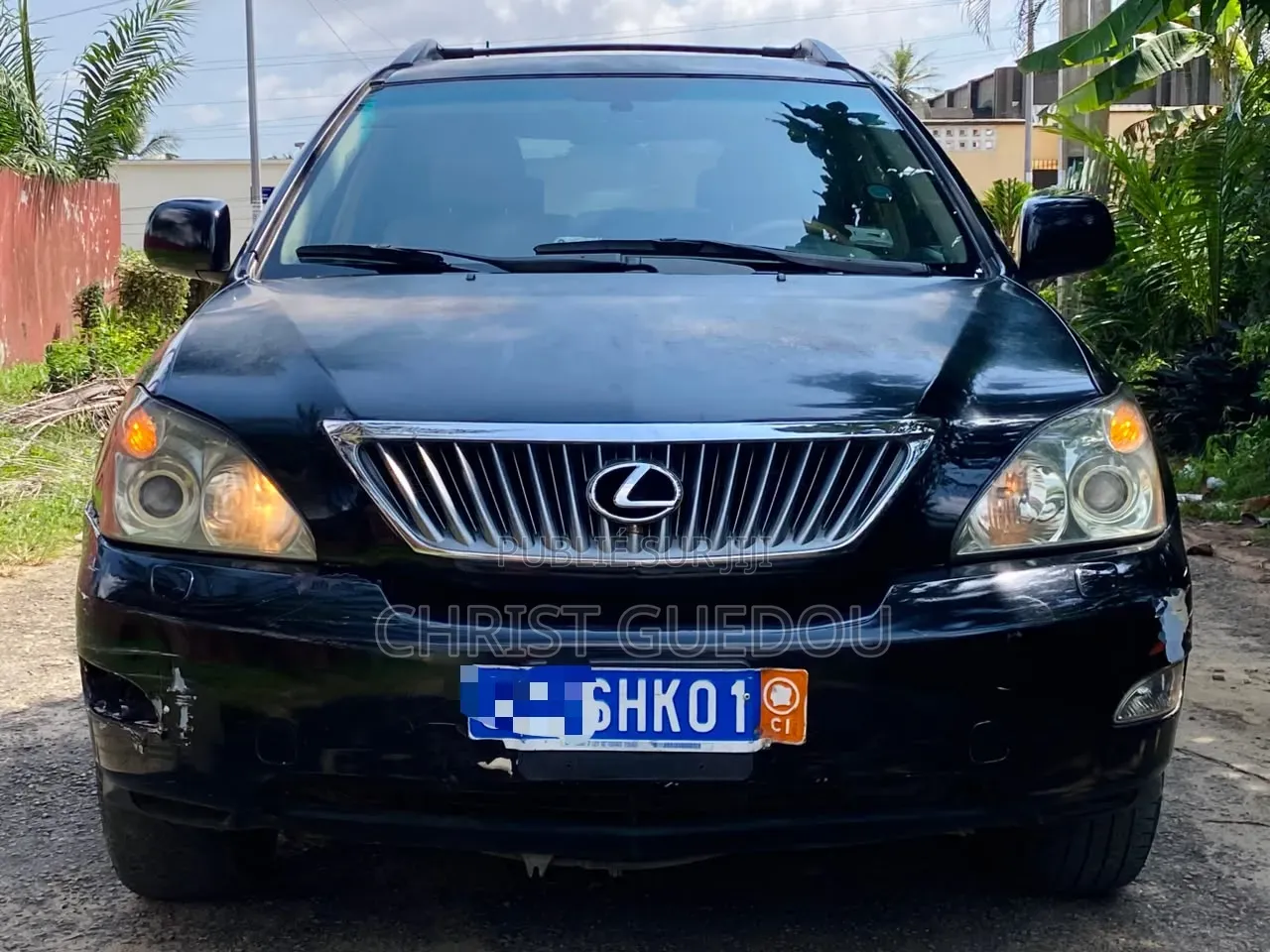 Lexus RX 2008 Noir
